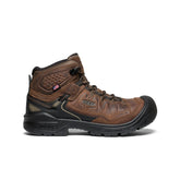 Men's Targhee IV Waterproof Work Boot (Carbon Toe) Dark Earth/Black / Keen