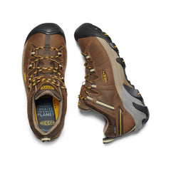 Men's Targhee II Waterproof Wide Cascade Brown/Golden Yellow / Keen