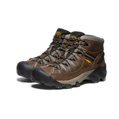 Men's Targhee II Mid Waterproof Hiking Boots Shitake/Brindle / Keen