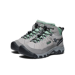 Big Kids' Targhee IV Waterproof Hiking Boot Alloy/Granite Green / Keen
