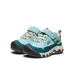 Little Kids' Targhee IV Waterproof Hiking Shoe Reef Waters/Daiquiri Green / Keen