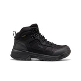 Men's Skokie Waterproof Work Boot (Soft Toe) Black/Black / Keen