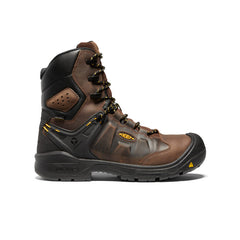 Men's Dover 8" Insulated Waterproof Boot (Carbon Toe) Dark Earth/Black / Keen