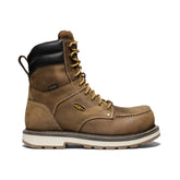 Men's Cincinnati 8" Waterproof 90° Heel Boot (Carbon Toe) Belgian/Sandshell / Keen