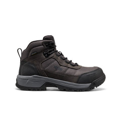 Men's Skokie Waterproof Work Boot (Carbon Toe) Magnet/Black / Keen