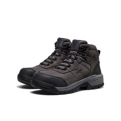 Men's Skokie Waterproof Work Boot (Carbon Toe) Magnet/Black / Keen