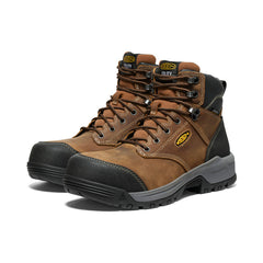 Men's Evanston 6" Waterproof Boot (Carbon Toe) Bison/Black / Keen