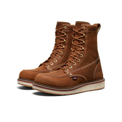 Men's Liberty 8" Waterproof Boot (Soft Toe) Leather Brown/Birch / Keen