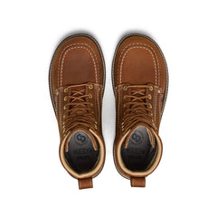 Men's Liberty 8" Waterproof Boot (Soft Toe) Leather Brown/Birch / Keen