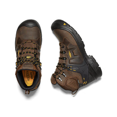 Men's Dover 6" Waterproof (Carbon Toe) Dark Earth/Black / Keen