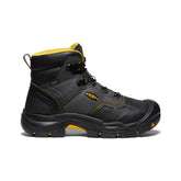 Men's Logandale Waterproof Boot (Steel Toe) Raven/Black / Keen