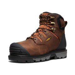 Men's Camden 6" Waterproof Boot INT MET (Carbon Toe) Leather Brown/Black / Keen