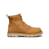 Men's San Jose 6" Waterproof 90° Heel Boot (Soft Toe) Bistre/Gum / Keen