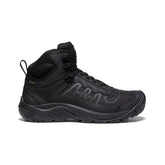Men's Reno Waterproof Mid (Soft Toe) Black/Black / Keen