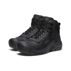 Men's Reno Waterproof Mid (Soft Toe) Black/Black / Keen