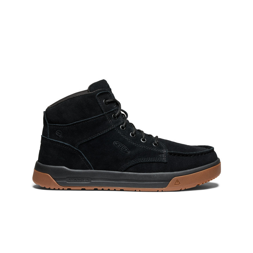 Men's Gibson Boot (Soft Toe) Black/Gum / Keen