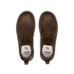 Men's San Jose Chelsea 90° Heel Boot (Aluminum Toe) Cascade Brown/Gum / Keen