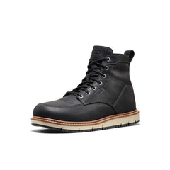 Men's San Jose 6" Boot (Aluminum Toe) Black/Caramel Cafe / Keen