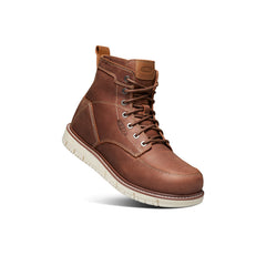 Men's San Jose 6" Boot (Soft Toe) Gingerbread/Off White / Keen