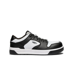 Men's Overton Work Shoe (Carbon Toe) Star White/Black / Keen
