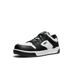 Men's Overton Work Shoe (Carbon Toe) Star White/Black / Keen