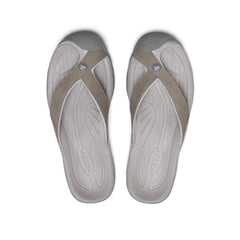 Men's Waimea Leather Flip-Flop Monochrome/Steel Grey / Keen