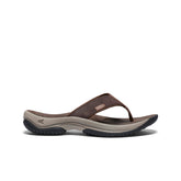 Men's Kona Leather Flip-Flop Java/Dark Earth / Keen