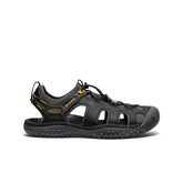 Men's SOLR Sandal Black/Gold / Keen