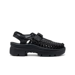 All Gender UNEEK PLT Mary Jane Sneaker Black Smooth Lea / Keen