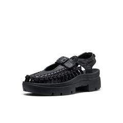 All Gender UNEEK PLT Mary Jane Sneaker Black Smooth Lea / Keen