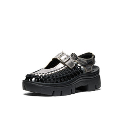 All Gender UNEEK PLT Mary Jane Sneaker Silver/Black / Keen