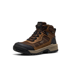 Women's Skokie Waterproof Work Boot (Soft Toe) Bison/Black / Keen