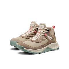 Women's Hightrail Waterproof Hiking Boot Brindle/Pink Lemonade / Keen