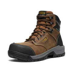 Women's Evanston 6" Waterproof Boot (Carbon Toe) Bison/Black / Keen
