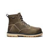 Women's San Jose 6" Waterproof 90° Heel Boot (Aluminum Toe) Steel Grey/Gum / Keen