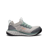 Women's Arvada Shift Work Sneaker (Carbon Toe) Steel Grey/Granite Green / Keen