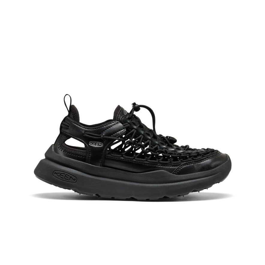 Women's UNEEK WK SNIDEL Sneaker Black/Silver / Keen