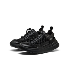 Women's UNEEK WK SNIDEL Sneaker Black/Silver / Keen