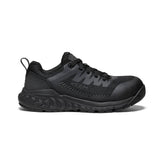 Women's Arvada ESD Work Sneaker (Carbon Toe) Black/Black / Keen
