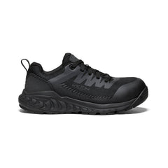 Women's Arvada ESD Work Sneaker (Carbon Toe) Black/Black / Keen