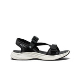 Women's Leiki Open-Toe Sandal Black/Star White / Keen