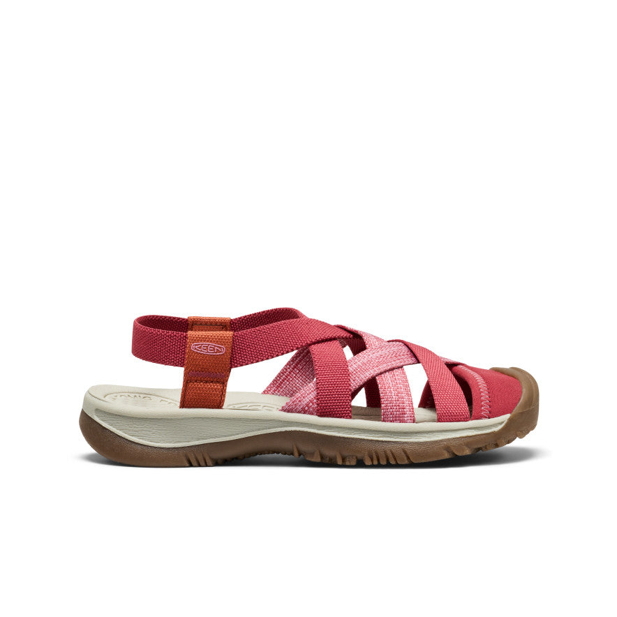 Women's Whisper Lattice Sandal Garnet/Burnt Brick / Keen
