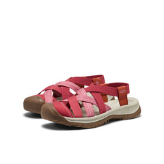Women's Whisper Lattice Sandal Garnet/Burnt Brick / Keen