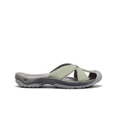 Women's Bali Leather Slide Sandal Lily Pad/Steel Grey / Keen