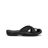 Women's Bali Leather Slide Sandal Black/Black / Keen