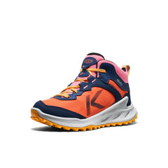 Big Kids' Zionic Waterproof Boot Naval Academy/Nasturtium / Keen