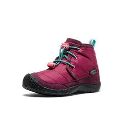 Little Kids' Howser II Waterproof Chukka Beaujolais/Pool Blue / Keen