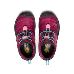 Little Kids' Howser II Waterproof Chukka Beaujolais/Pool Blue / Keen
