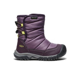 Little Kids' Puffrider Waterproof Winter Boot Black Plum/Daiquiri Green / Keen