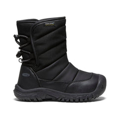Little Kids' Puffrider Waterproof Winter Boot Black/Steel Grey / Keen